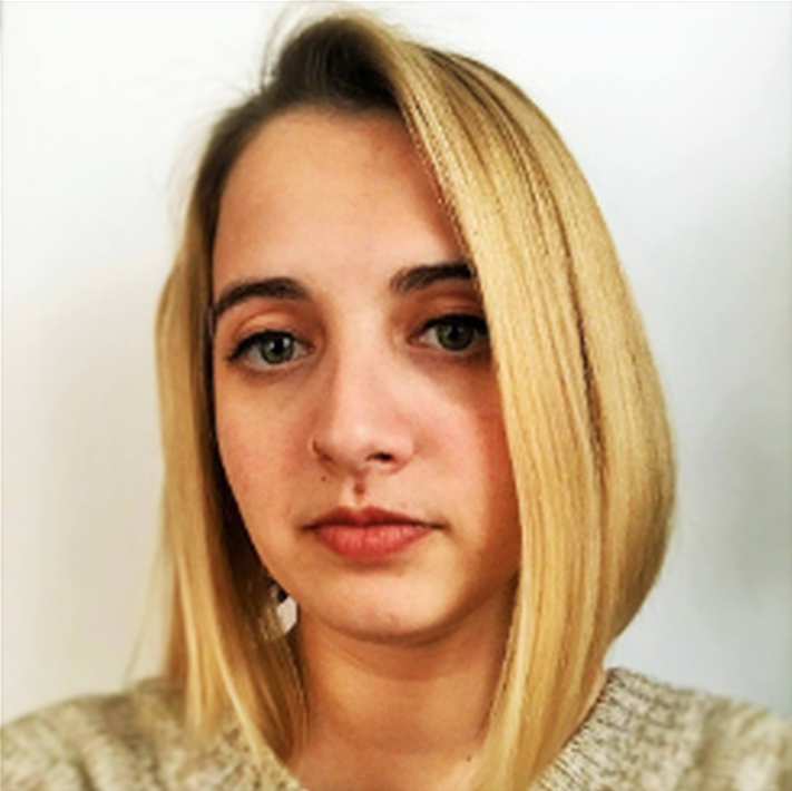 Baksa Viktória portréja